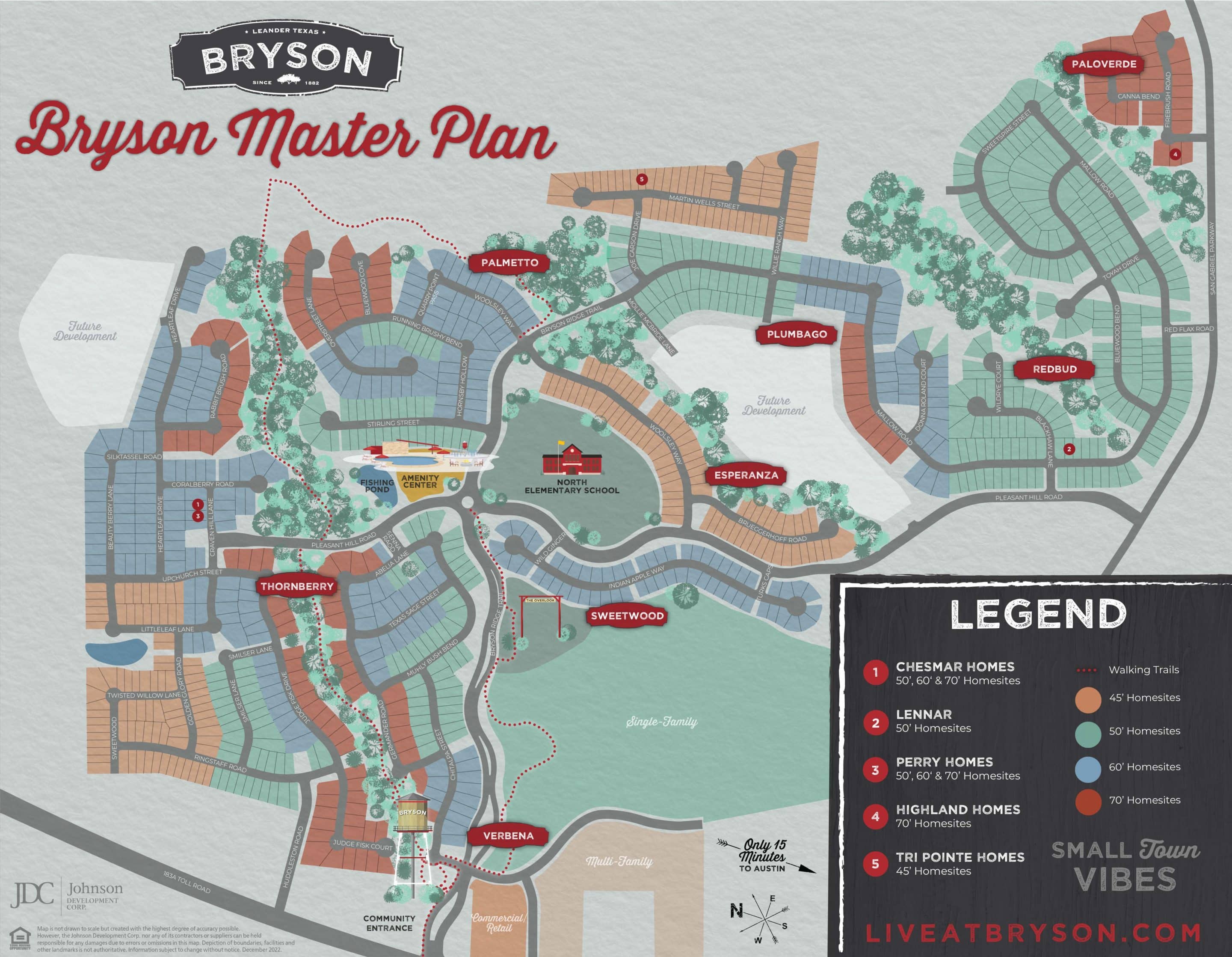 Bryson Master Planned Community Leander Austin Texas