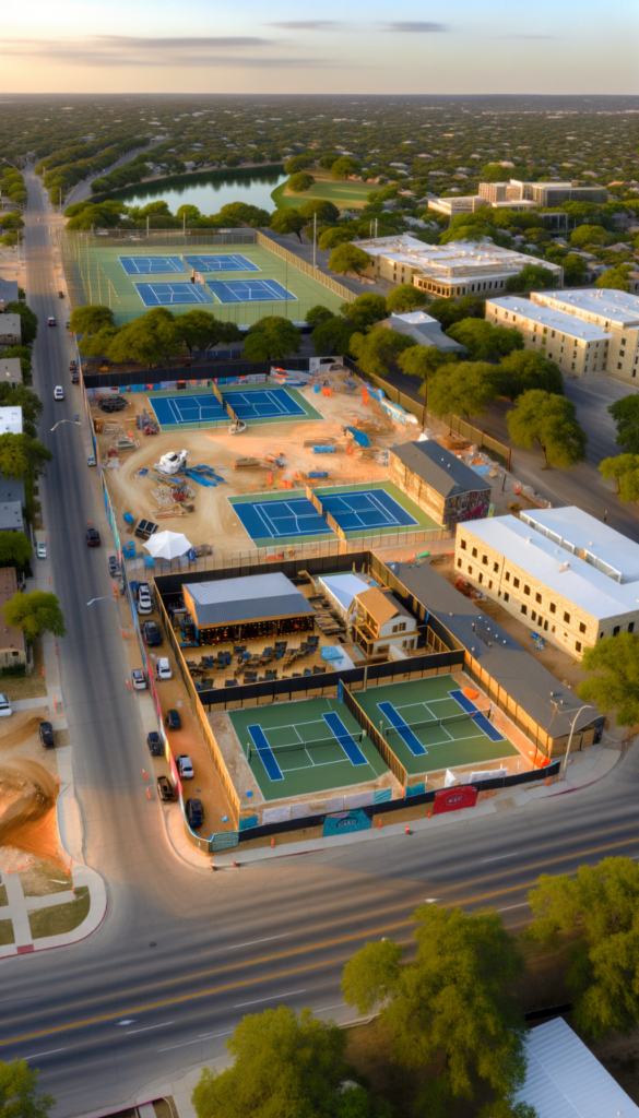 The Allen Street Pickleball Courts are set to elevate Austin's sports landscape by June 2025, promising a state-of-the-art $800,000 facility at 640 Allen Street. Spearheaded by Marc Fienman and Efee Group LLC, this project isn't just about the sport; it's poised to become a significant health and social hub, complete with new locker rooms and a café. Discover why pickleball's blend of tennis, badminton, and table tennis is captivating so many, and how this development could be your gateway to joining the community and enhancing your lifestyle in Austin. Click to read more about this exciting addition to the city's vibrant scene.