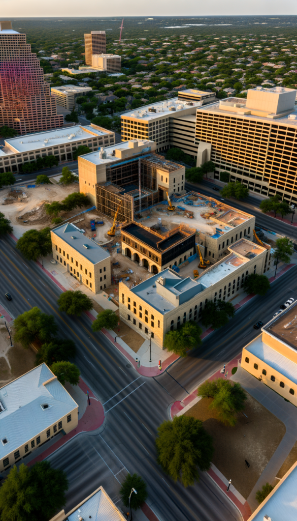 Discover the State Bar of Texas’s new Education and Conference Center at 1415 Lavaca St., a $20 million project featuring a lecture hall, conference rooms, and a rooftop patio, all while preserving a historic 1880s building. Located in the heart of Downtown Austin, this center will be a premier hub for legal minds and a symbol of progress in the Austin legal community. Explore more about this exciting development and the vibrant attractions nearby. [Read More]