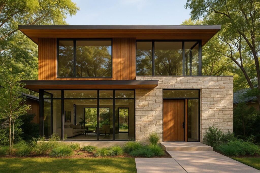 Top 10 Austin Homes Showcasing Natural Materials